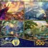 Thomas Kinkade Disney 4 X 500pc - V2 -Disney 3663 1