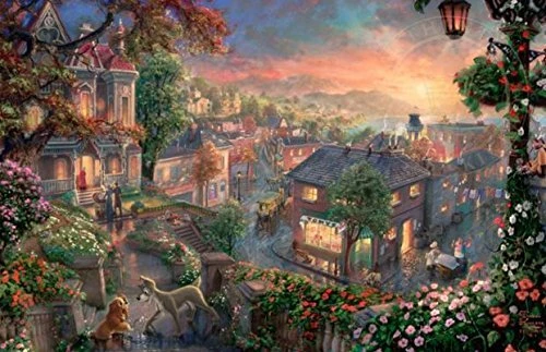 Thomas Kinkade Disney 4 X 500pc - V3 8 Thomas Kinkade Disney 4 X 500pc - V3 - Image 6
