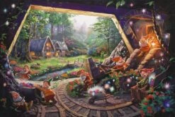 Thomas Kinkade Disney 4 X 500pc - V5 -Disney 3668 1 3