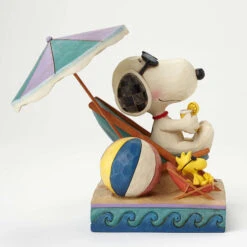 Peanuts By Jim Shore - Snoopy & Woodstock - Beach Buddies -Disney 4049415 3