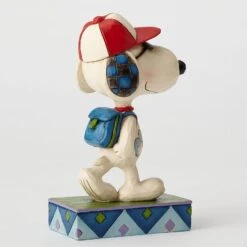Peanuts By Jim Shore - Snoopy Student - Too Cool For School -Disney 4052725 2