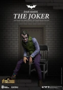 Beast Kingdom Dynamic Action Heroes - DC Comics Batman The Dark Knight Joker Deluxe Version SUMMER EXCLUSIVE 2021