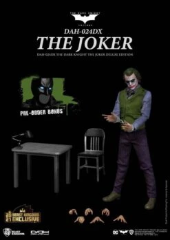 Beast Kingdom Dynamic Action Heroes - DC Comics Batman The Dark Knight Joker Deluxe Version SUMMER EXCLUSIVE 2021 11 Beast Kingdom Dynamic Action Heroes - DC Comics Batman The Dark Knight Joker Deluxe Version SUMMER EXCLUSIVE 2021 -Disney 4711061151162 4