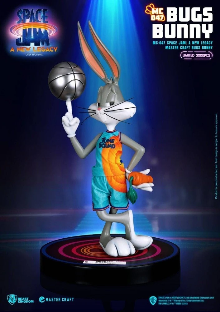 Beast Kingdom Master Craft - Space Jam A New Legacy Bugs Bunny 3 Beast Kingdom Master Craft - Space Jam A New Legacy Bugs Bunny