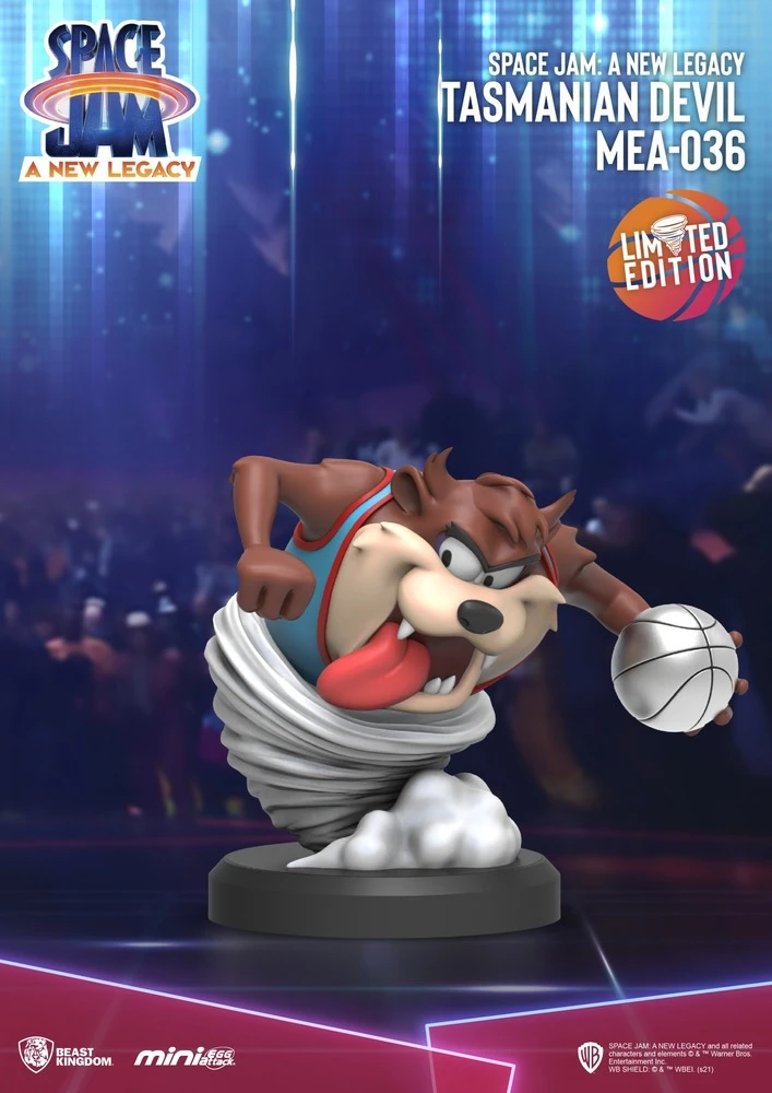 Beast Kingdom Mini Egg Attack - Space Jam A New Legacy Taz Limited Edition 3 Beast Kingdom Mini Egg Attack - Space Jam A New Legacy Taz Limited Edition