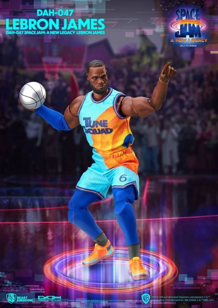 Beast Kingdom Dynamic Action Heroes - Space Jam A New Legacy LeBron James 4 Beast Kingdom Dynamic Action Heroes - Space Jam A New Legacy LeBron James - Image 2