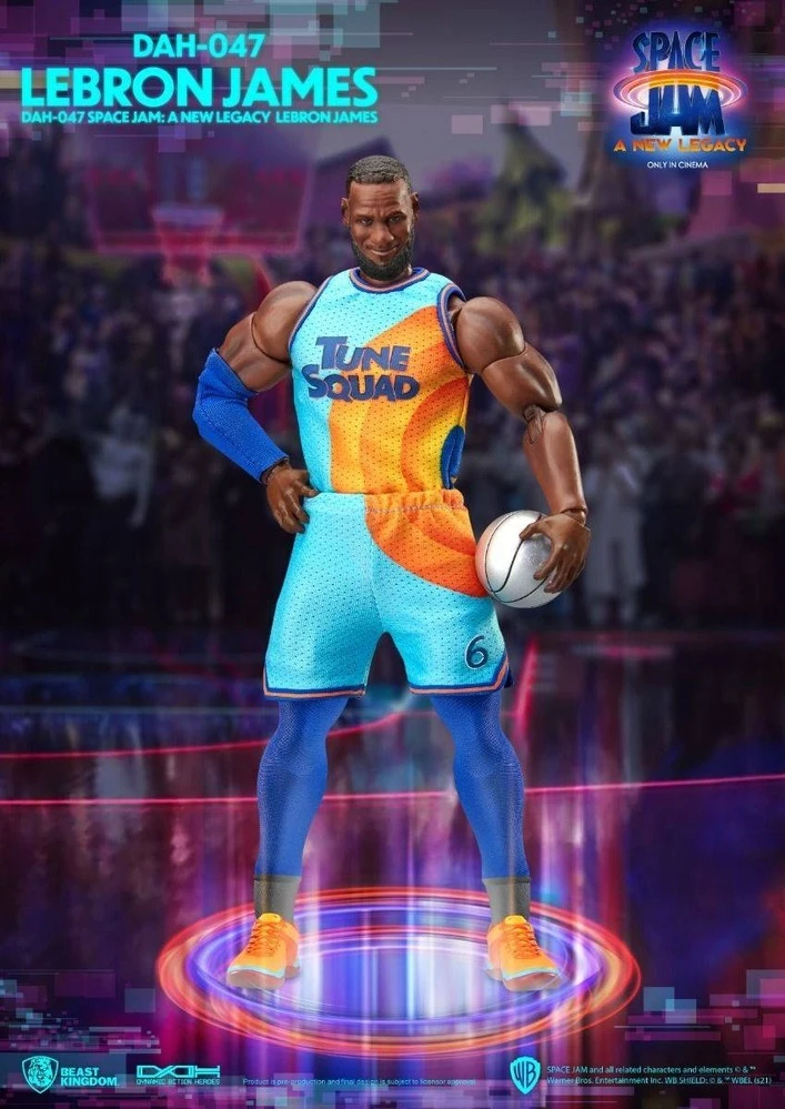 Beast Kingdom Dynamic Action Heroes - Space Jam A New Legacy LeBron James 8 Beast Kingdom Dynamic Action Heroes - Space Jam A New Legacy LeBron James - Image 6