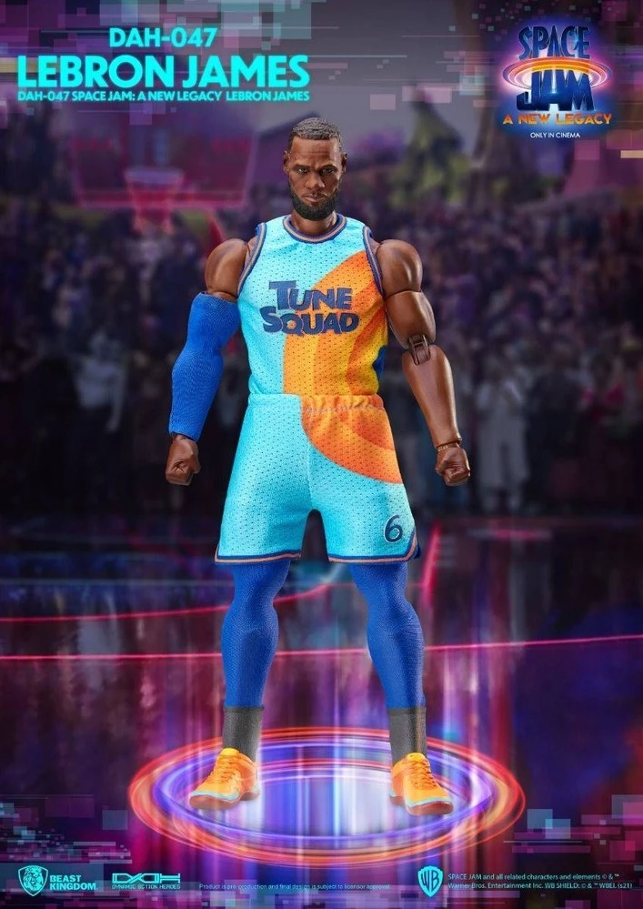 Beast Kingdom Dynamic Action Heroes - Space Jam A New Legacy LeBron James 3 Beast Kingdom Dynamic Action Heroes - Space Jam A New Legacy LeBron James