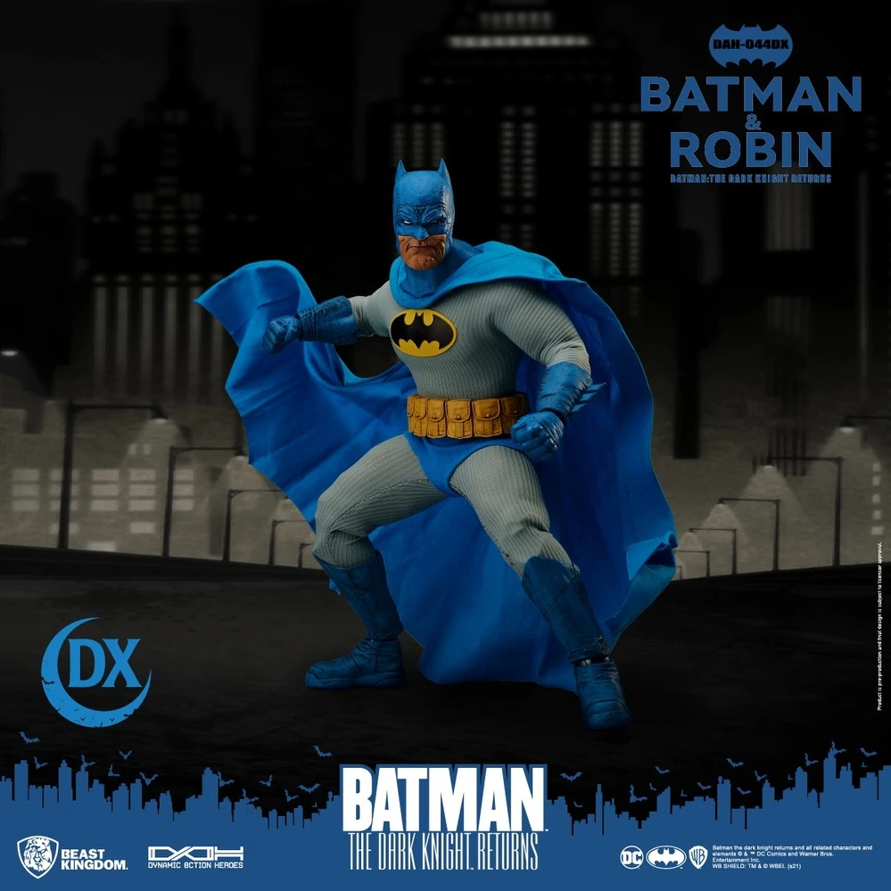 Beast Kingdom Dynamic Action Heroes - DC Comics Batman The Dark Knight Returns Batman & Robin 6 Beast Kingdom Dynamic Action Heroes - DC Comics Batman The Dark Knight Returns Batman & Robin - Image 4