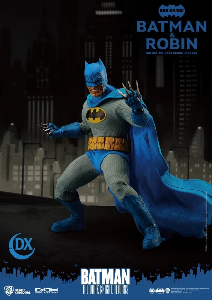 Beast Kingdom Dynamic Action Heroes - DC Comics Batman The Dark Knight Returns Batman & Robin 8 Beast Kingdom Dynamic Action Heroes - DC Comics Batman The Dark Knight Returns Batman & Robin - Image 6