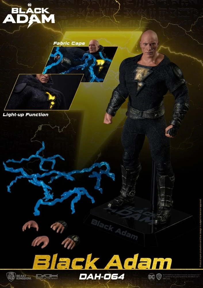 Beast Kingdom Dynamic Action Heroes - DC Comics Black Adam 10 Beast Kingdom Dynamic Action Heroes - DC Comics Black Adam - Image 8