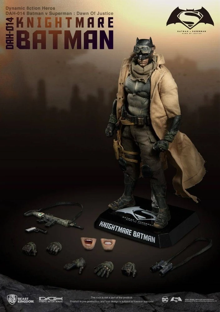 Beast Kingdom Dynamic Action Heroes - DC Comics Batman V Superman Dawn Of Justice Knightmare Batman 10 Beast Kingdom Dynamic Action Heroes - DC Comics Batman V Superman Dawn Of Justice Knightmare Batman - Image 8