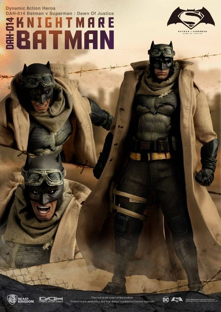 Beast Kingdom Dynamic Action Heroes - DC Comics Batman V Superman Dawn Of Justice Knightmare Batman 11 Beast Kingdom Dynamic Action Heroes - DC Comics Batman V Superman Dawn Of Justice Knightmare Batman - Image 9