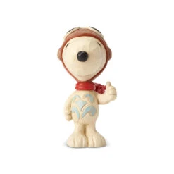 Peanuts By Jim Shore - Snoopy Flying Ace Mini Figurine