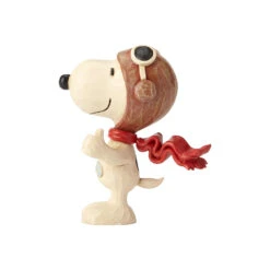 Peanuts By Jim Shore - Snoopy Flying Ace Mini Figurine -Disney 6001295 3