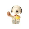 Peanuts By Jim Shore - Snoopy With Donut & Coffee Mini Figurine -Disney 6001297