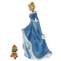 Disney Showcase Couture De Force - Christmas Cinderella With Jaq And Gus -Disney 6002181 2