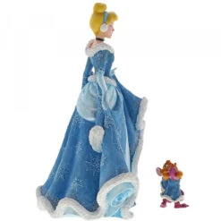 Disney Showcase Couture De Force - Christmas Cinderella With Jaq And Gus -Disney 6002181 3