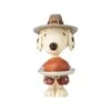 Peanuts By Jim Shore - Pilgrim Snoopy Mini Figurine -Disney 6002779