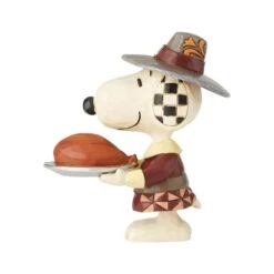 Peanuts By Jim Shore - Pilgrim Snoopy Mini Figurine 9 Peanuts By Jim Shore - Pilgrim Snoopy Mini Figurine -Disney 6002779 3