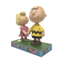 Peanuts By Jim Shore - Charlie Brown & Sally - I Love My Big Brother -Disney 6005949 2