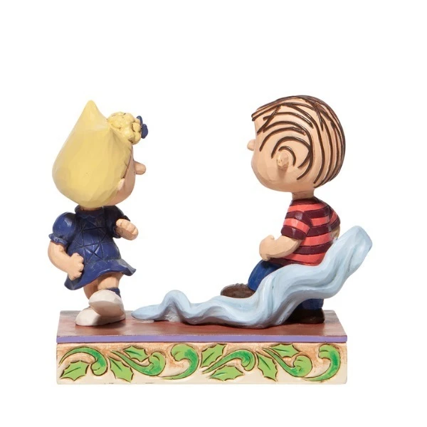 Peanuts By Jim Shore - Linus And Sally Dancing - Christmas Dance 4 Peanuts By Jim Shore - Linus And Sally Dancing - Christmas Dance - Image 2