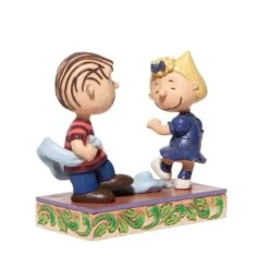 Peanuts By Jim Shore - Linus And Sally Dancing - Christmas Dance 7 Peanuts By Jim Shore - Linus And Sally Dancing - Christmas Dance -Disney 6006935 2