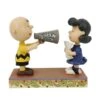 Peanuts By Jim Shore - Charlie Brown & Lucy As Director - Places Everyone! 2 Peanuts By Jim Shore - Charlie Brown & Lucy As Director - Places Everyone! -Disney 6006936