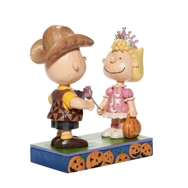 Peanuts By Jim Shore - Charlie Brown & Sally Halloween - Trick Or Treat 4 Peanuts By Jim Shore - Charlie Brown & Sally Halloween - Trick Or Treat - Image 2