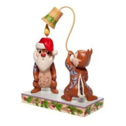 Jim Shore Disney Traditions - Chip 'n' Dale Christmas - Snuff Said -Disney 6007070 3