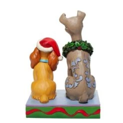Jim Shore Disney Traditions - Lady & Tramp Christmas - Decked Out Dogs -Disney 6007071 2
