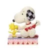 Peanuts By Jim Shore - Snoopy With Hearts Garland - Stringing Hearts -Disney 6007937