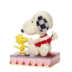 Peanuts By Jim Shore - Snoopy With Hearts Garland - Stringing Hearts -Disney 6007937 2