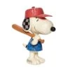 Peanuts By Jim Shore - Snoopy Baseball Mini Figurine -Disney 6007961