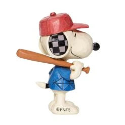 Peanuts By Jim Shore - Snoopy Baseball Mini Figurine 9 Peanuts By Jim Shore - Snoopy Baseball Mini Figurine -Disney 6007961 2