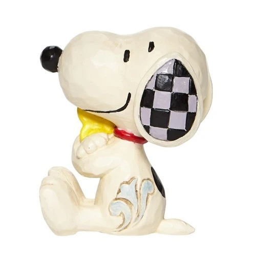 Peanuts By Jim Shore - Snoopy & Woodstock Mini Figurine 4 Peanuts By Jim Shore - Snoopy & Woodstock Mini Figurine - Image 2