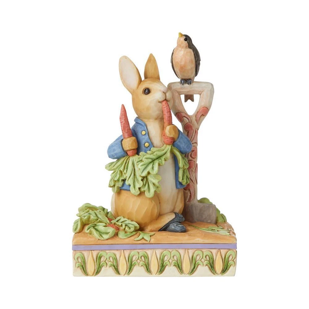 Beatrix Potter By Jim Shore - Peter Rabbit In Garden - Then He Ate Some Radishes 3 Beatrix Potter By Jim Shore - Peter Rabbit In Garden - Then He Ate Some Radishes