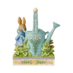 Beatrix Potter By Jim Shore - Peter Rabbit With Watering Can - Caught In Mr. McGregor’s Garden -Disney 6008744 2