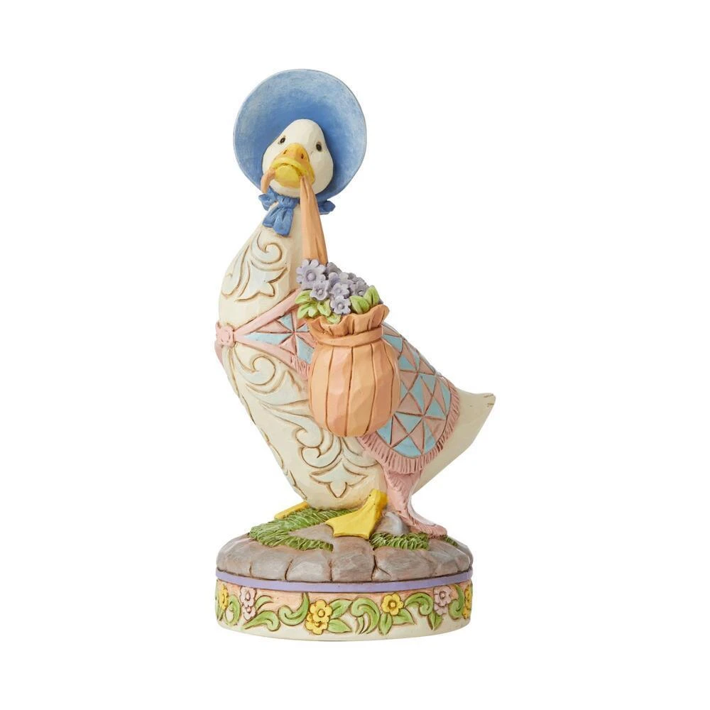 Beatrix Potter By Jim Shore - Jemima Puddle-Duck - Wearing A Shawl And A Poke Bonnet 4 Beatrix Potter By Jim Shore - Jemima Puddle-Duck - Wearing A Shawl And A Poke Bonnet - Image 2
