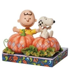 Peanuts By Jim Shore - Charlie Brown And Snoopy - Pumpkin Treats 8 Peanuts By Jim Shore - Charlie Brown And Snoopy - Pumpkin Treats -Disney 6008962 2