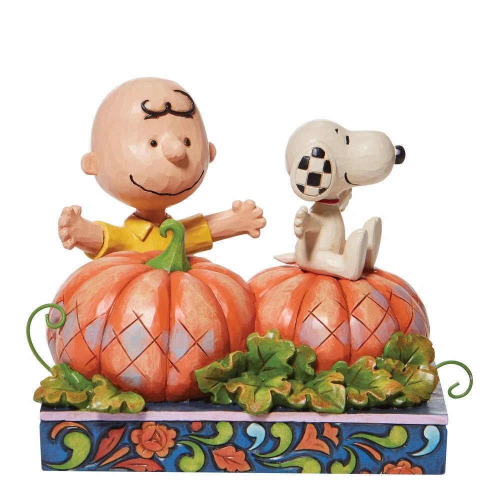 Peanuts By Jim Shore - Charlie Brown And Snoopy - Pumpkin Treats 3 Peanuts By Jim Shore - Charlie Brown And Snoopy - Pumpkin Treats