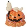 Peanuts By Jim Shore - Snoopy Laying On Pumpkin - Halloween Snoopy