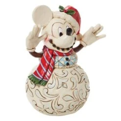 Jim Shore Disney Traditions - Mickey Mouse Snowman - Snowy Smiles -Disney 6008976 2