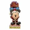 Jim Shore Disney Traditions - Mickey Mouse With Presents - Here Comes Old St. Mick -Disney 6008978