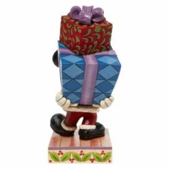 Jim Shore Disney Traditions - Mickey Mouse With Presents - Here Comes Old St. Mick -Disney 6008978 2