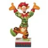 Jim Shore Disney Traditions - Winnie The Pooh Tigger Elf - Ecstatic Elf
