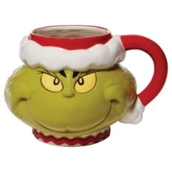 Department 56 Dr Seuss The Grinch By Dept 56 - Santa Grinch Mug