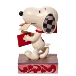 Peanuts By Jim Shore - Snoopy Holding Valentine -Disney 6010112 2