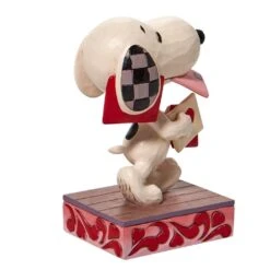Peanuts By Jim Shore - Snoopy Holding Valentine -Disney 6010112 3