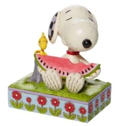 Peanuts By Jim Shore - Snoopy Watermelon -Disney 6010113 2